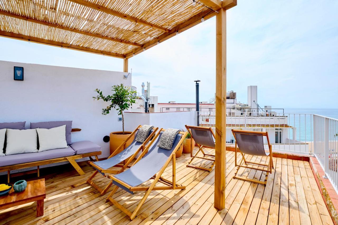 El Rancho At The Beach Blanes Esterno foto
