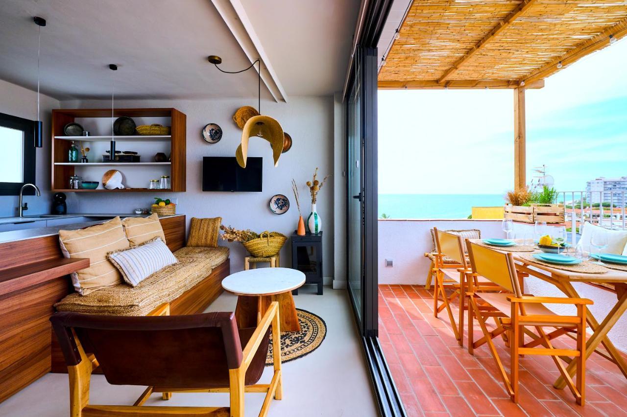 El Rancho At The Beach Blanes Esterno foto