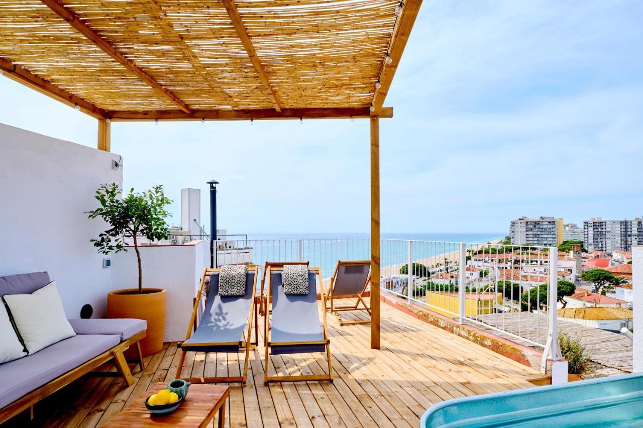 El Rancho At The Beach Blanes Esterno foto